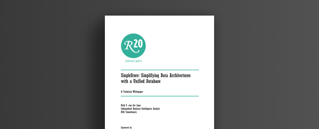 Simplifying Data Architectures with a Unified Database