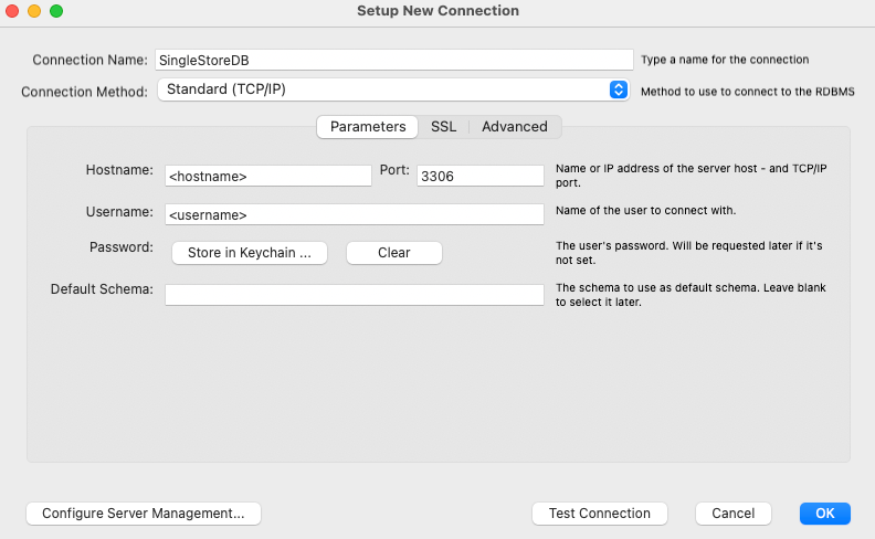 Connect With Mysql Workbench Singlestore Documentation Connect With Mysql Workbench Singlestore Documentation