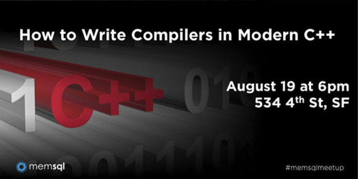 How to Write Compilers in Modern C++ – Meetup with Drew Paroski
