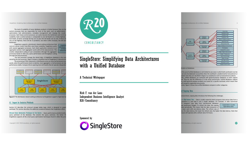 Ebook Preview - Simplifying Data Architectures with a Unified Database