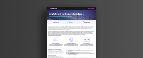 Industry Brief - SingleStore for Energy