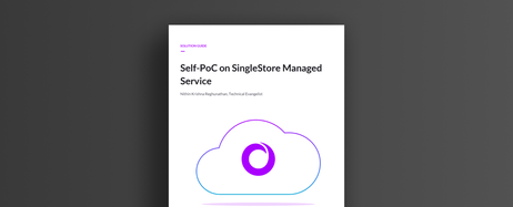 Self-PoC on SingleStoreDB Cloud