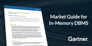 Market Guide for In-Memory DBMS