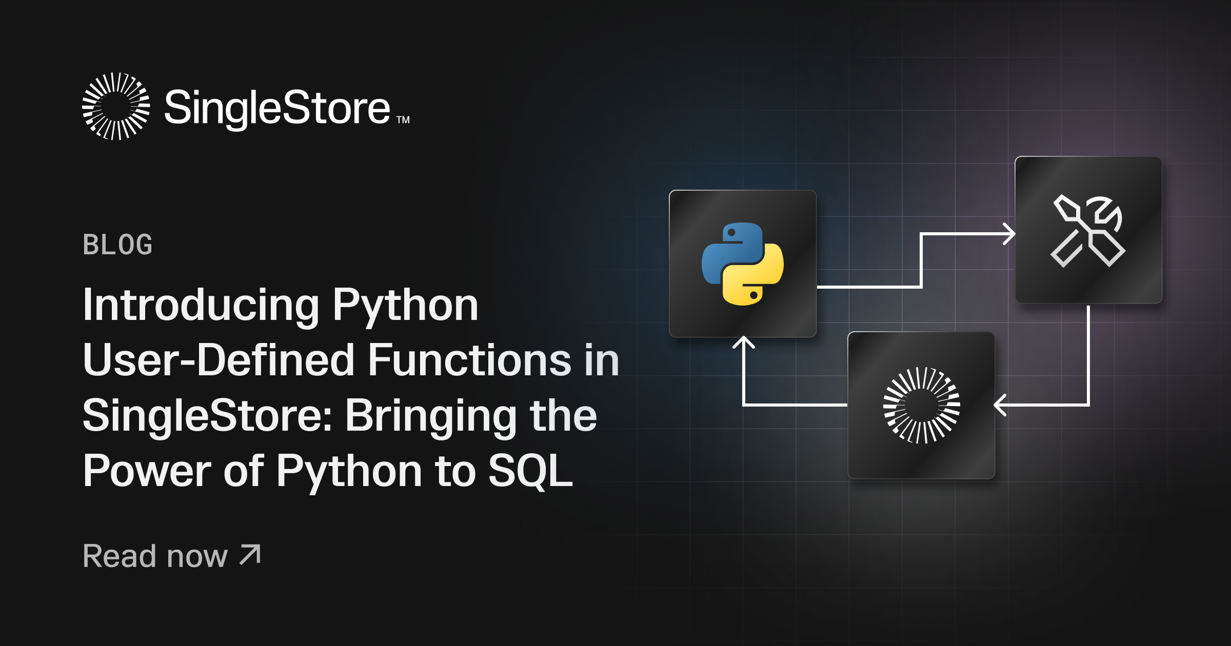 Introducing Python User-Defined Functions in SingleStore: Bringing the Power of Python to SQL Post image