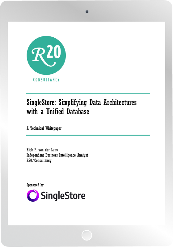 Ebook Preview - Simplifying Data Architectures with a Unified Database