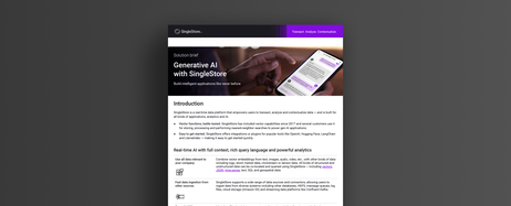 Generative AI Solution Brief