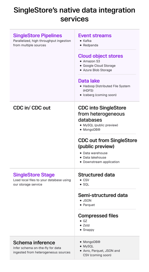Introducing Native Data Integration Services