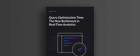 Query Optimization Time: The New Bottleneck in Real- time Analytics