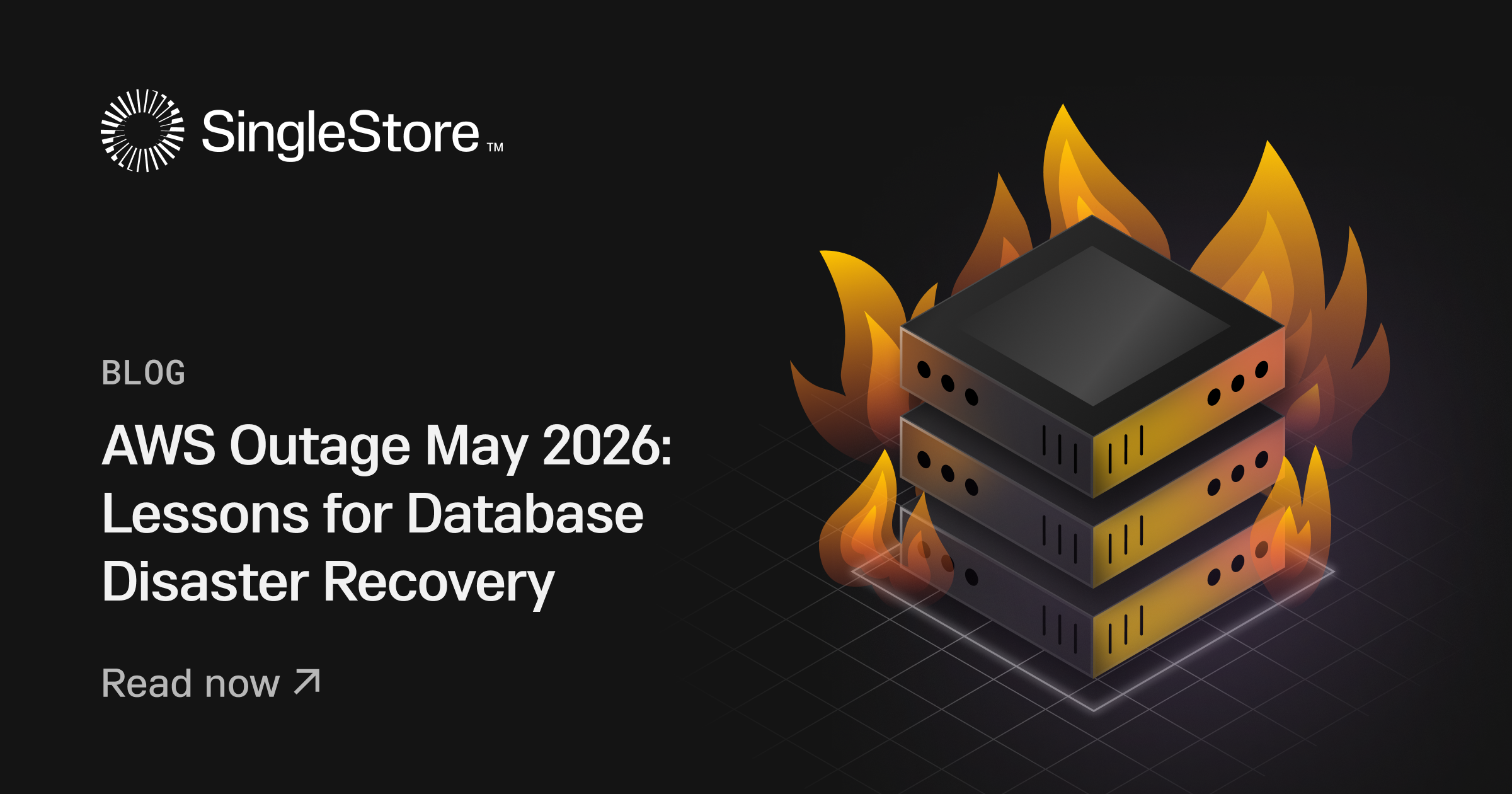 AWS Outage May 2026: Lessons for Database Disaster Recovery (10 minute read)