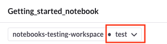 A workspace with a specified database.