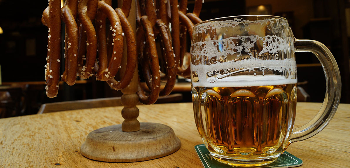 Make sure to try a pretzel if you get the chance to go to Oktoberfest in Germany.
