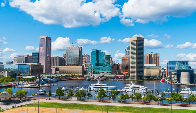 Odenton on a bright day, representing Berlitz language school opportunities in Maryland for diverse learners.