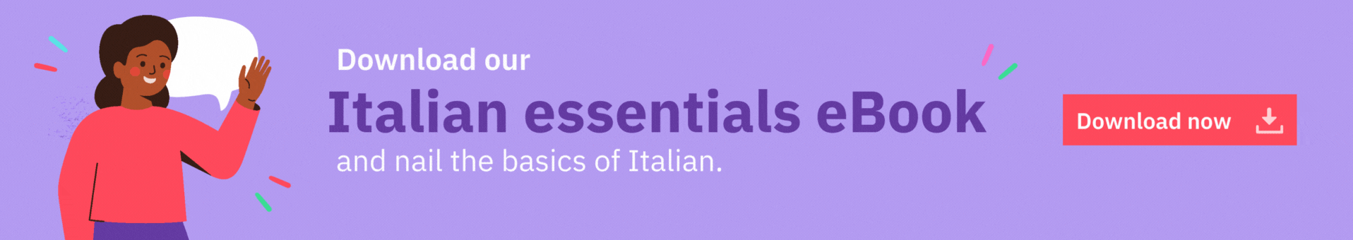 Download Berlitz free Italian essentials eBook.
