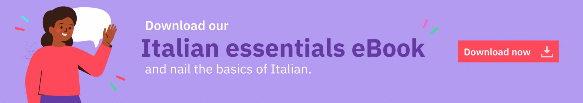 Download Berlitz free Italian essentials eBook.