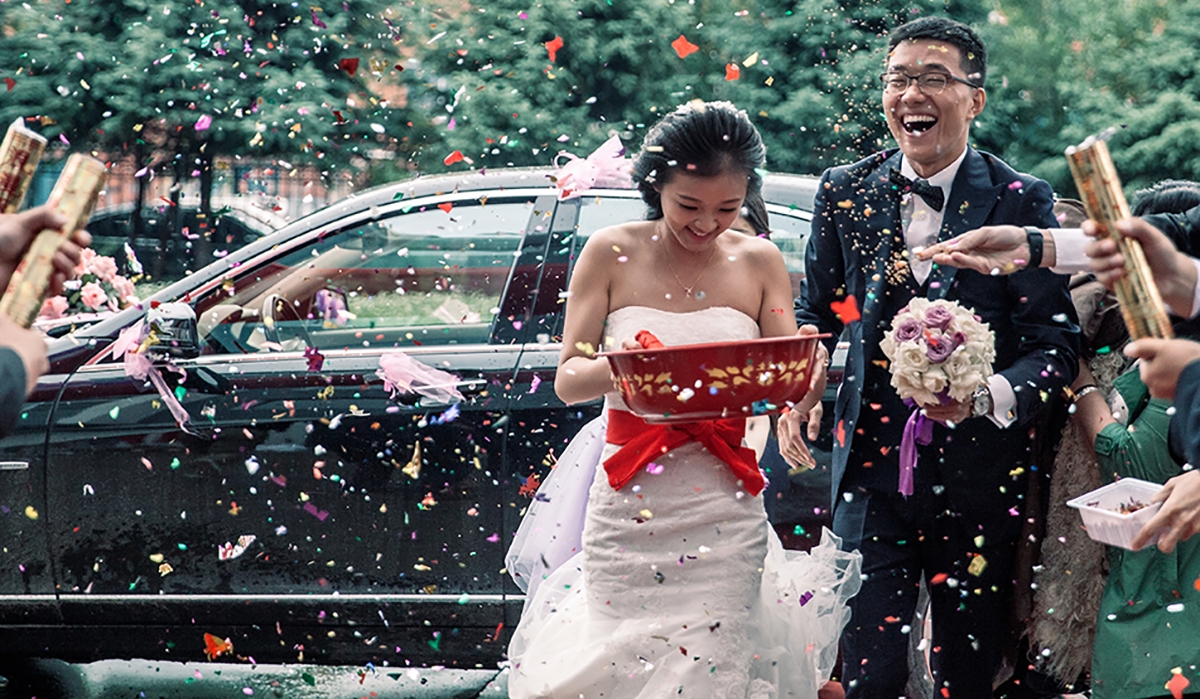 Japanese wedding.