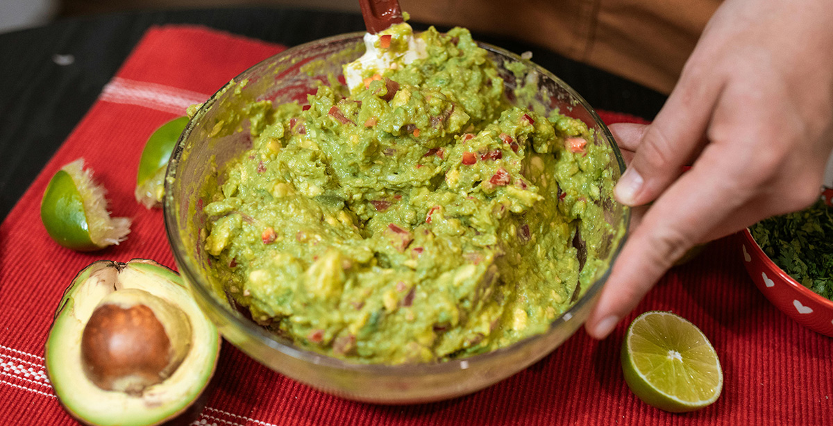 Guacamole is an avocado based dip loved all over the world and is a staple in Mexican cuisine.