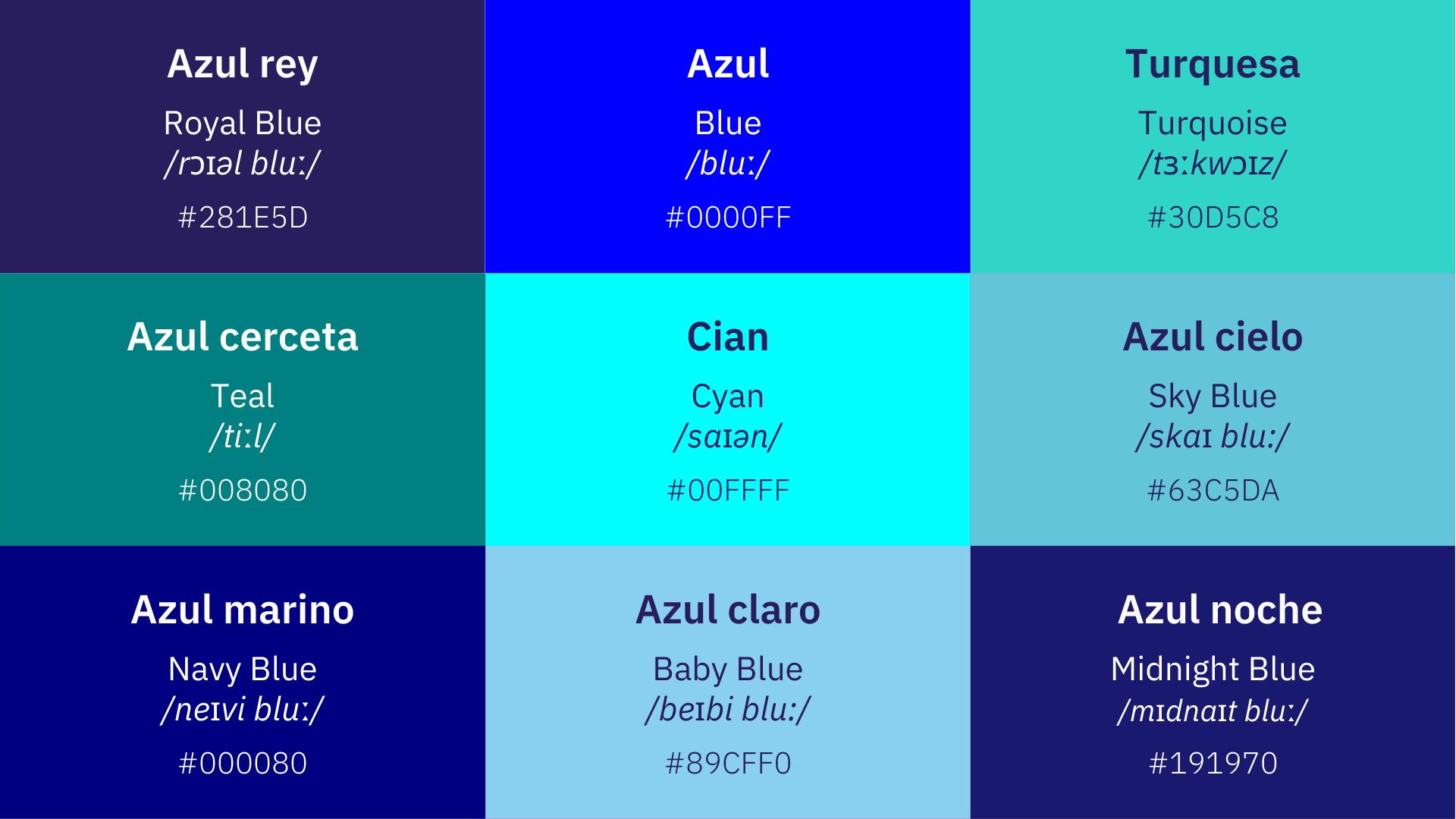 Colores En Ingl s 90 Tonos Del Verde Menta Hasta El Mango 2022 Colores En Ingl s 90 Tonos Del Verde Menta Hasta El Mango 2022