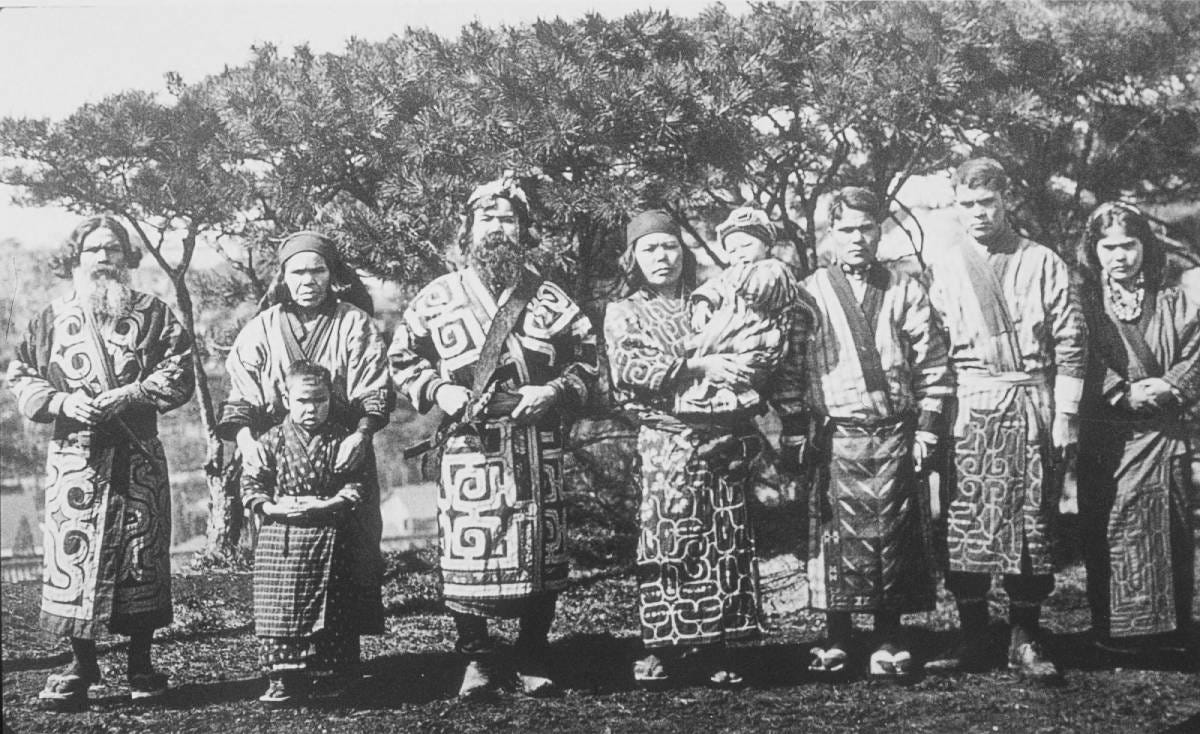 One of the indigenous Japanese ethnic groups is called the Ainu, they are native to northern Japan, including Hokkaido.