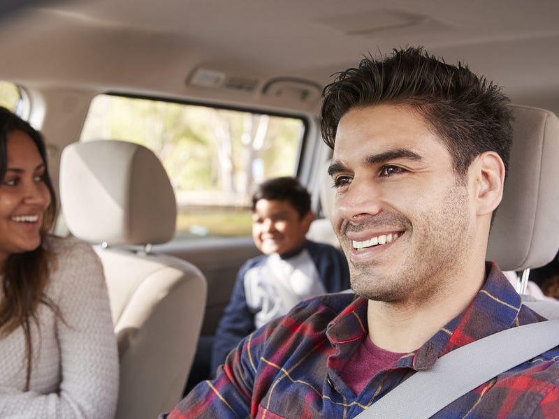 A family learning a spanish conversation phrases for trip to Mexico