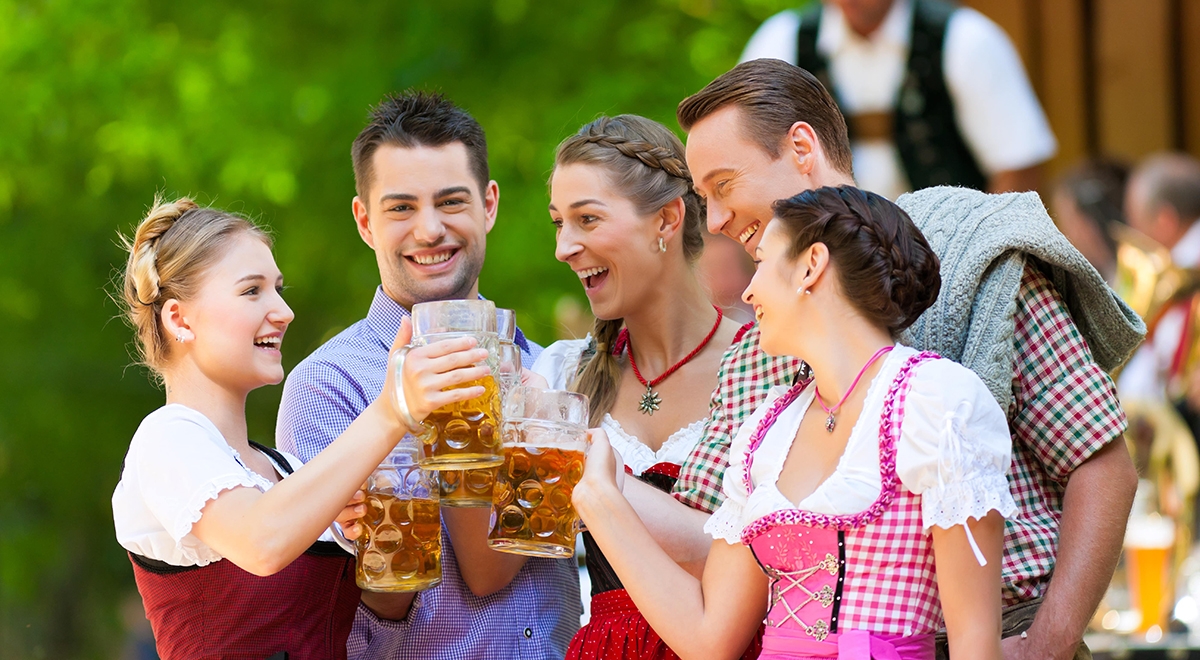 Octoberfest celebration in the Northern states of America.