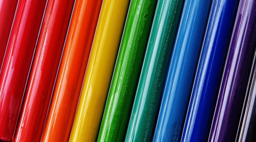 Los colores para niños - Cosas de cada color 