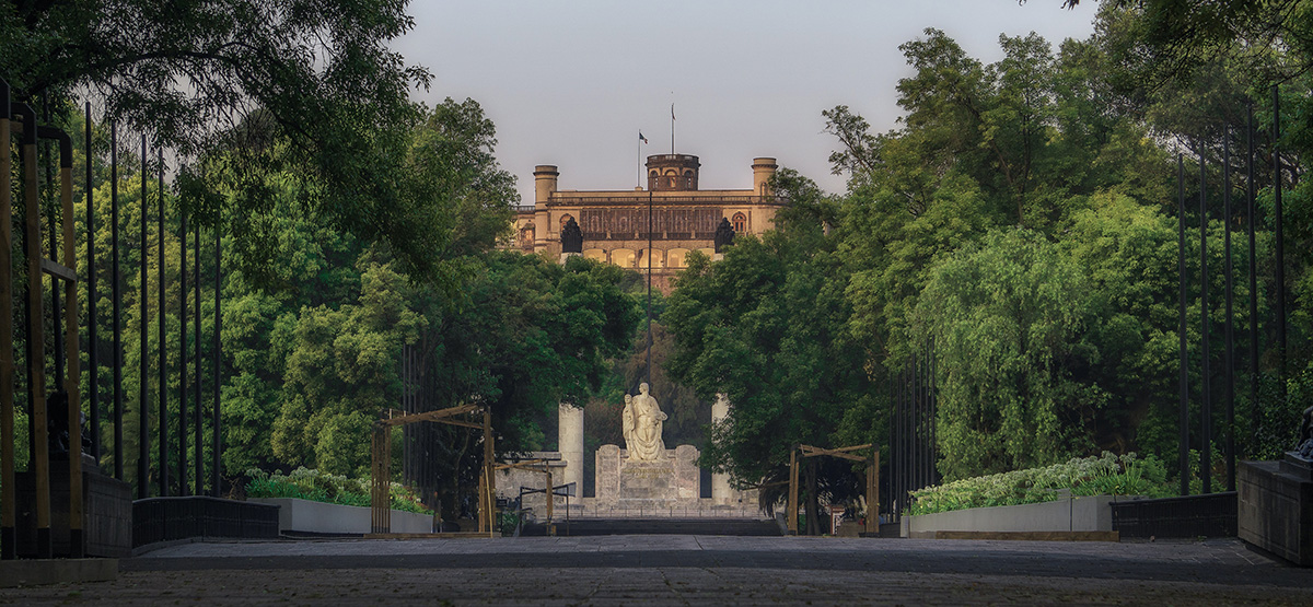 Castillo de Chapultepec is a historic hilltop castle with views of Mexico City houses the National Museum of History.