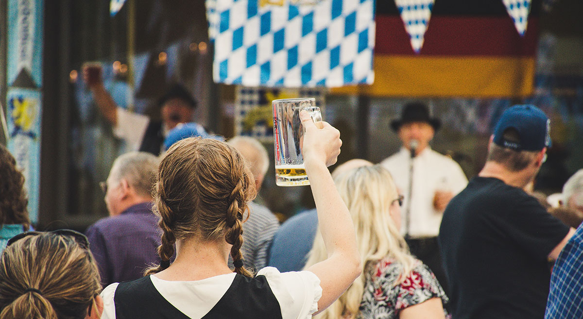 The South of Germany often takes Oktoberfest as an excuse to drink beer all day every day and Americans love to join in on the fun.
