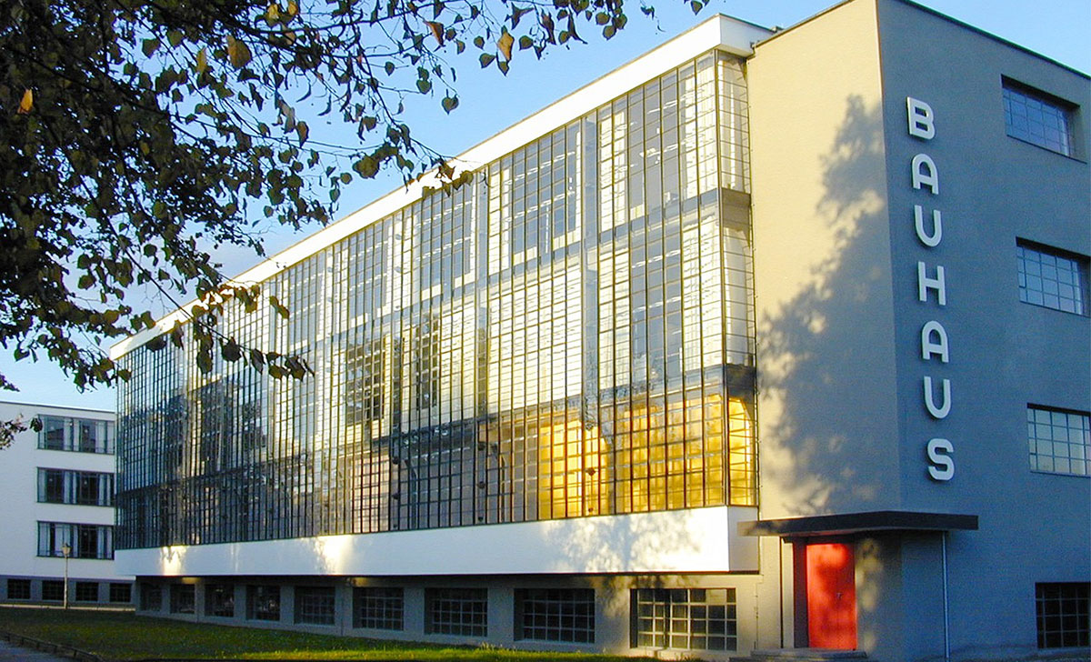 The Staatliches Bauhaus, commonly known as the Bauhaus, was a German art school operational from 1919 to 1933 that combined crafts and the fine arts.