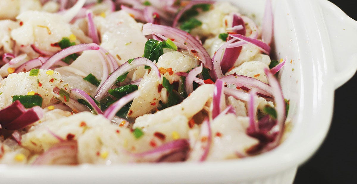 Ceviche.