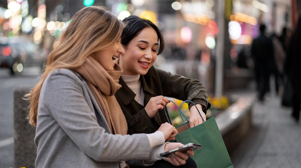 Making a payment in China using WeChat.