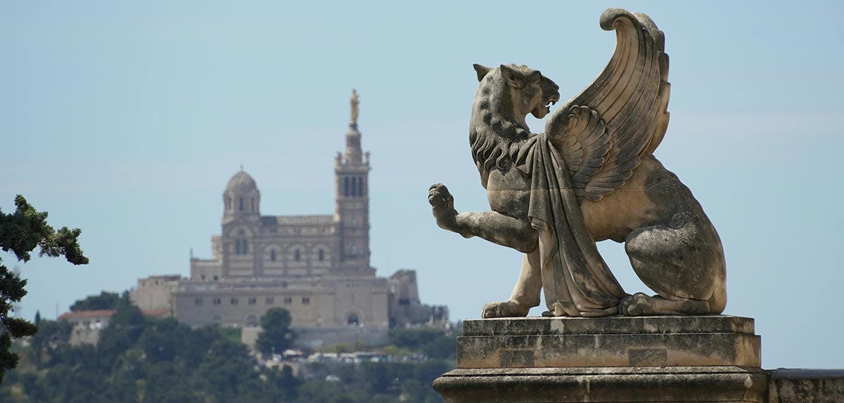 Marseille, Provence-Alpes-Côte d'Azur, Frankreich.