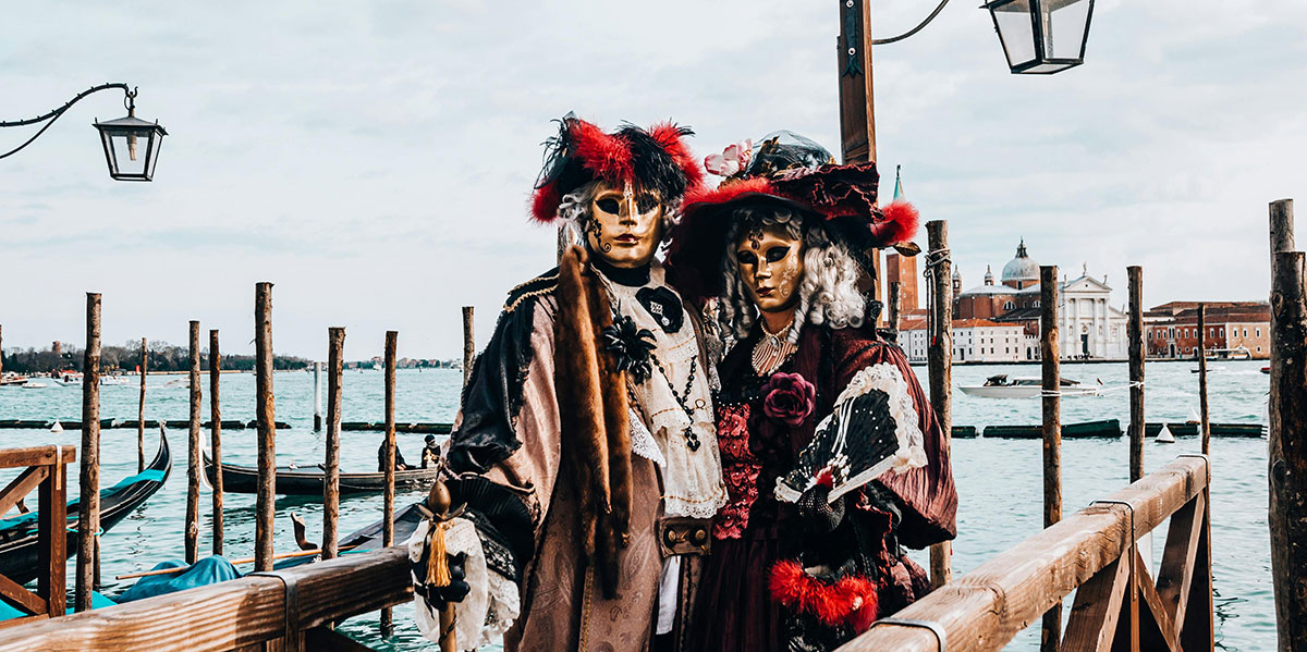 Carnival of Venice is a historic festival known for elaborate masks and masquerade balls.