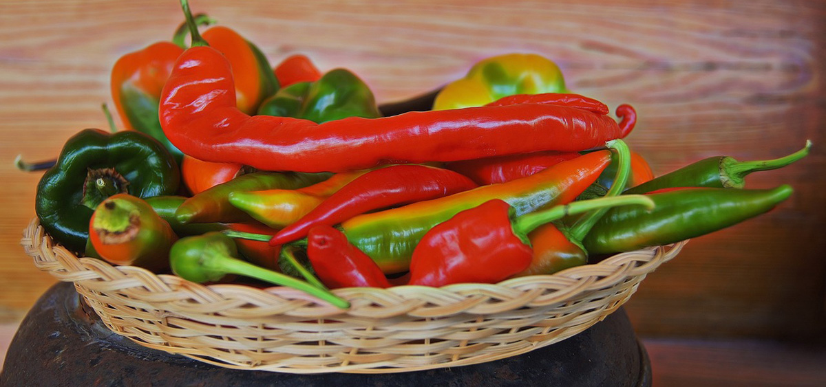 Chile peppers are an essential part of Mexican dishes.