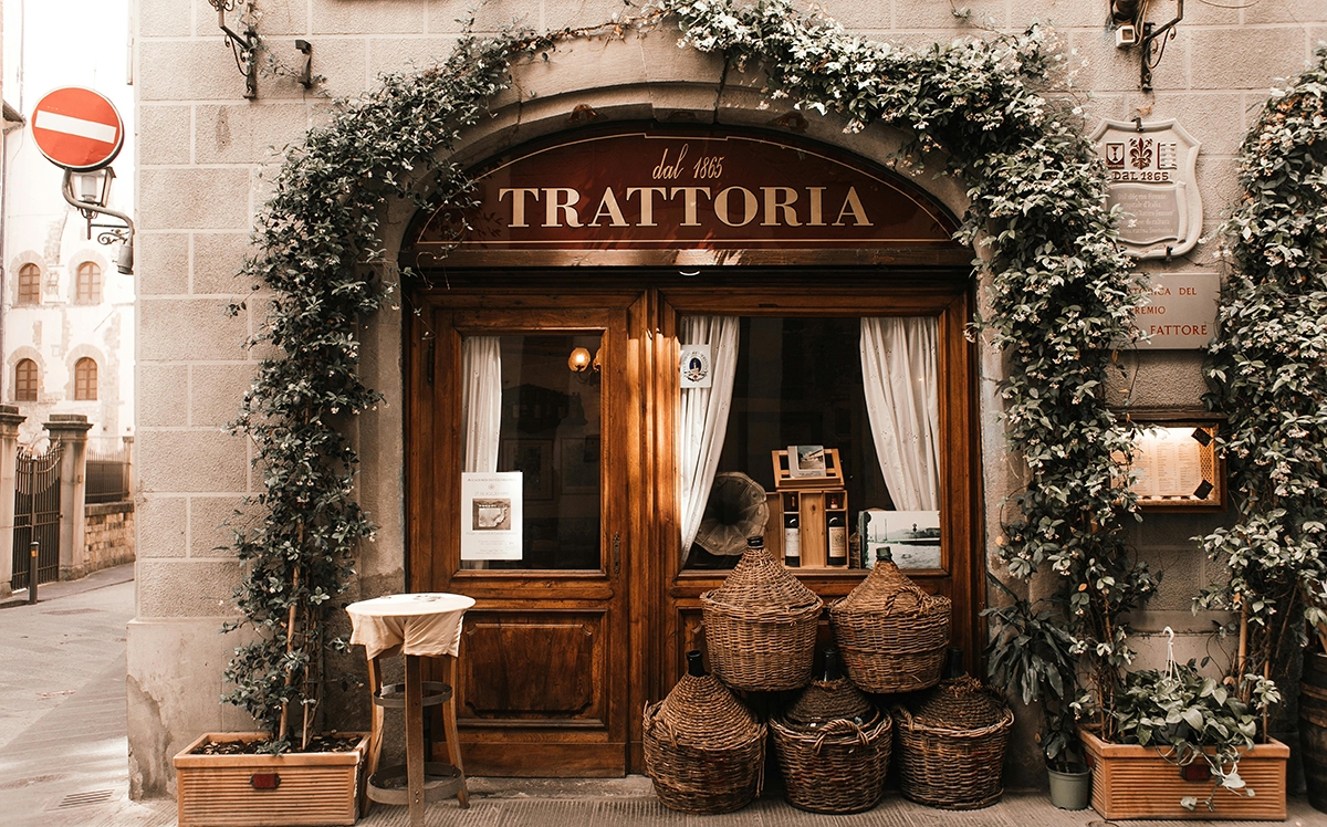 Traditional Italian Restaurant.