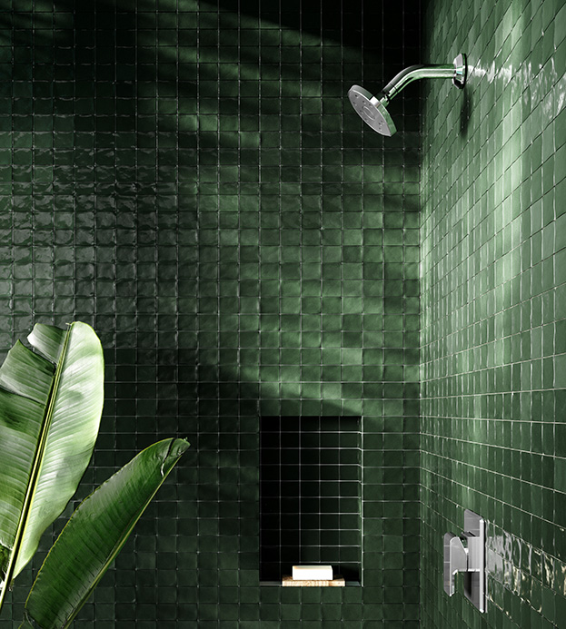 wall shower