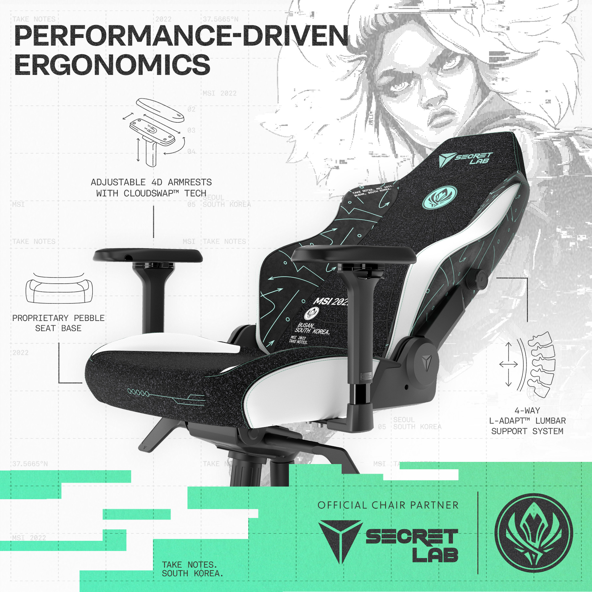 Secretlab - Take a break from your longest gaming sessions