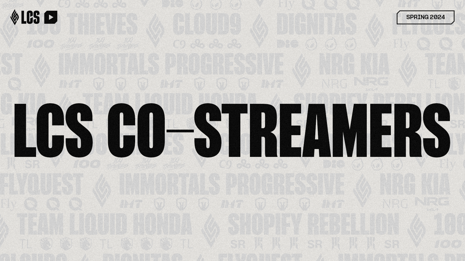 LCS Co-Streams Return!