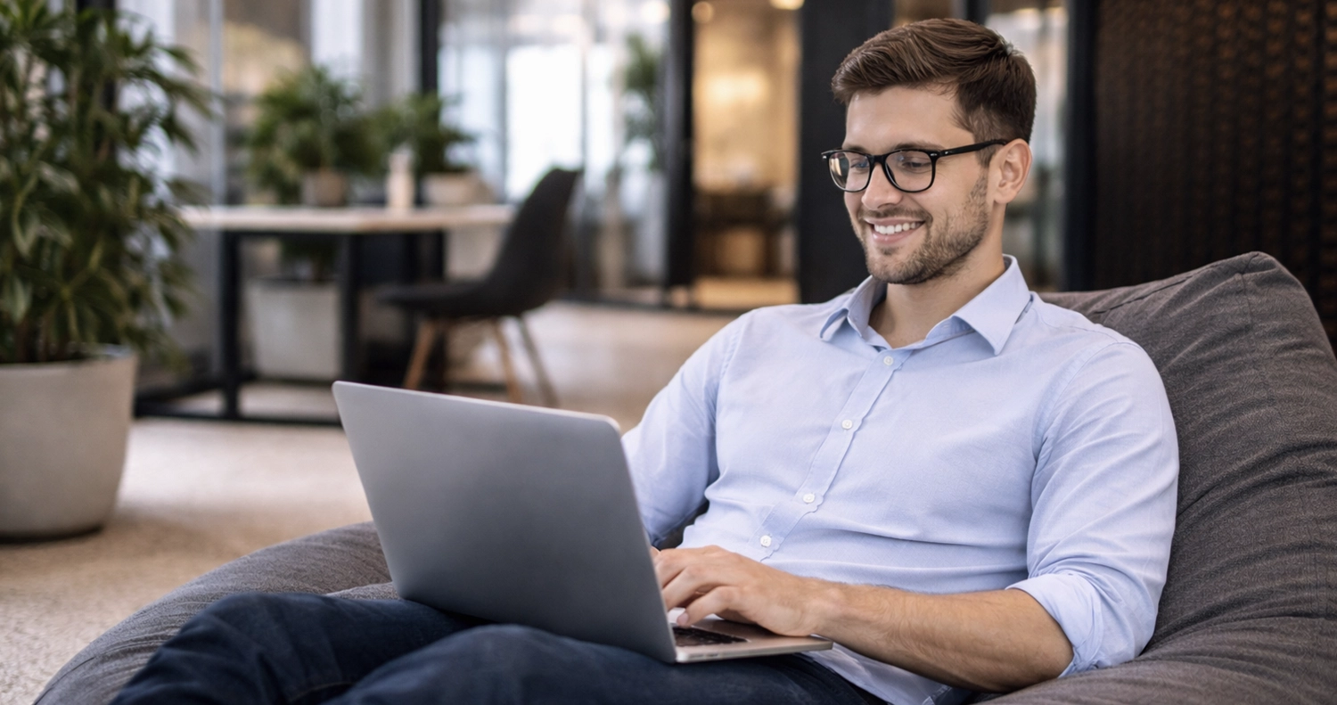 guy comfortably working.webp