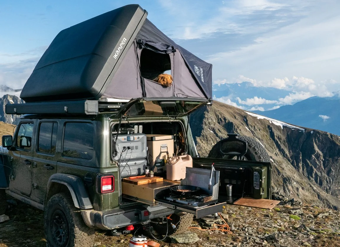 BLUETTI setup for off-grid 4x4 travel