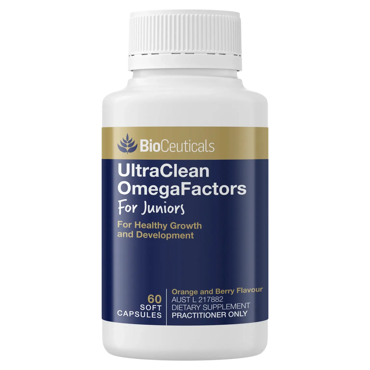 UltraClean® OmegaFactors for Juniors - 60 Soft Gel Capsules - 9328727007098