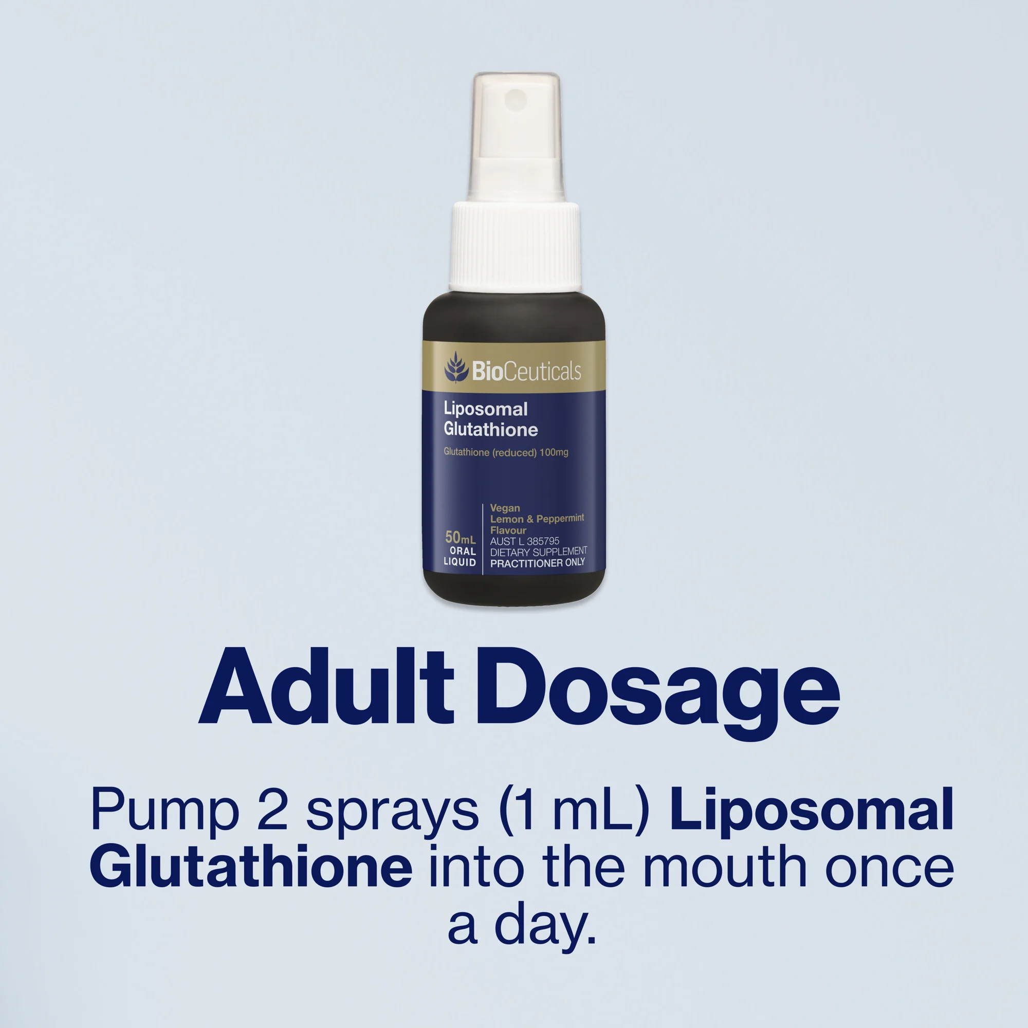 Lipsomal Glutathione Antioxidant Supplement