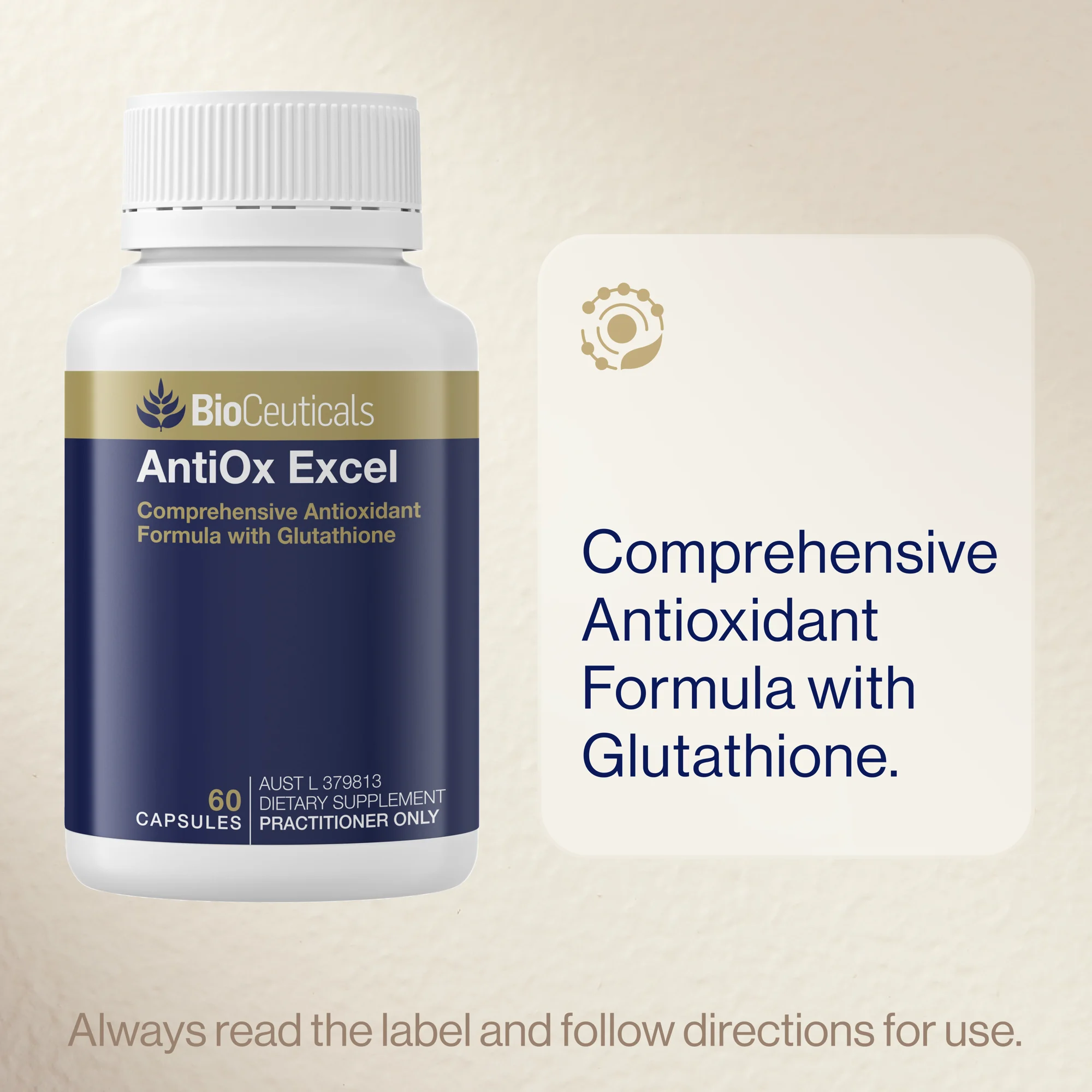 AntiOx Excel for Skin Care Support