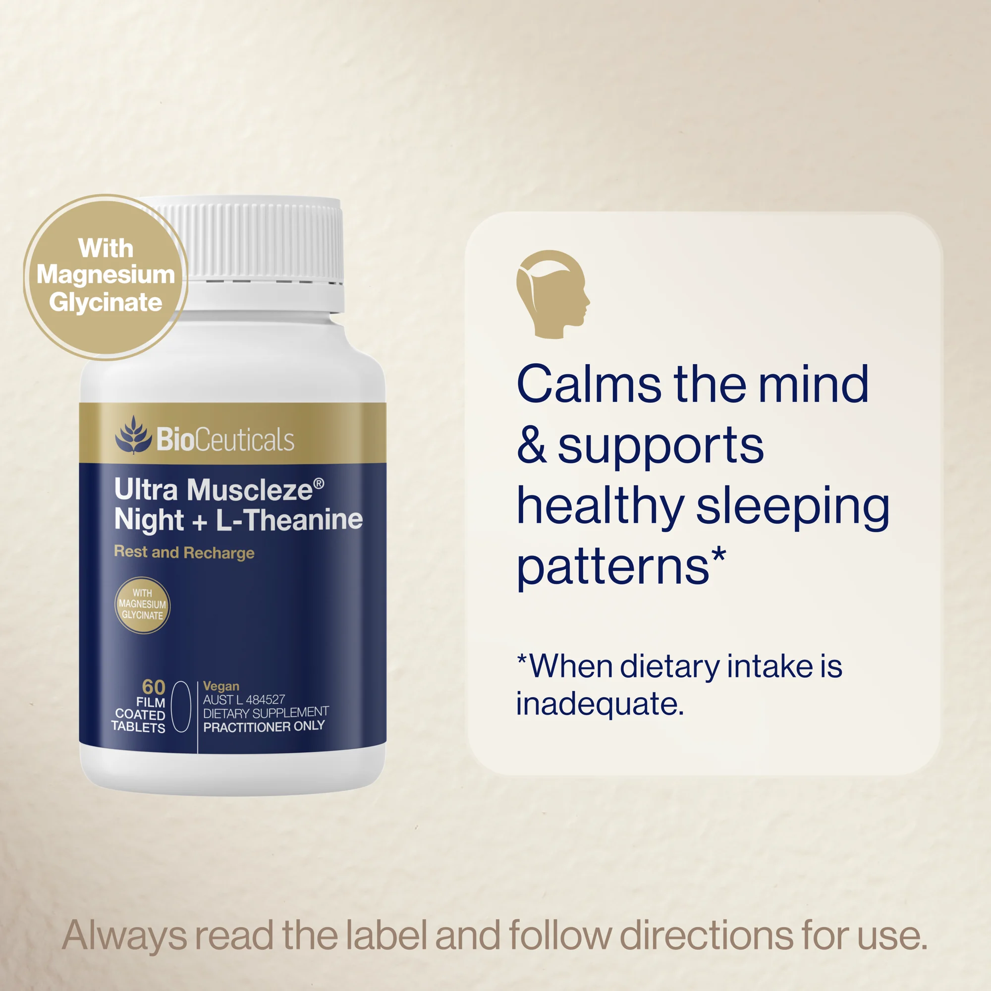 Ultra Muscleze® Night + L-Theanine | Supports Healthy Sleep