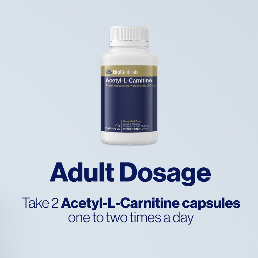 how much acetyl l carnitine a day Acetyl L-Carnitine 1000mg main image 0