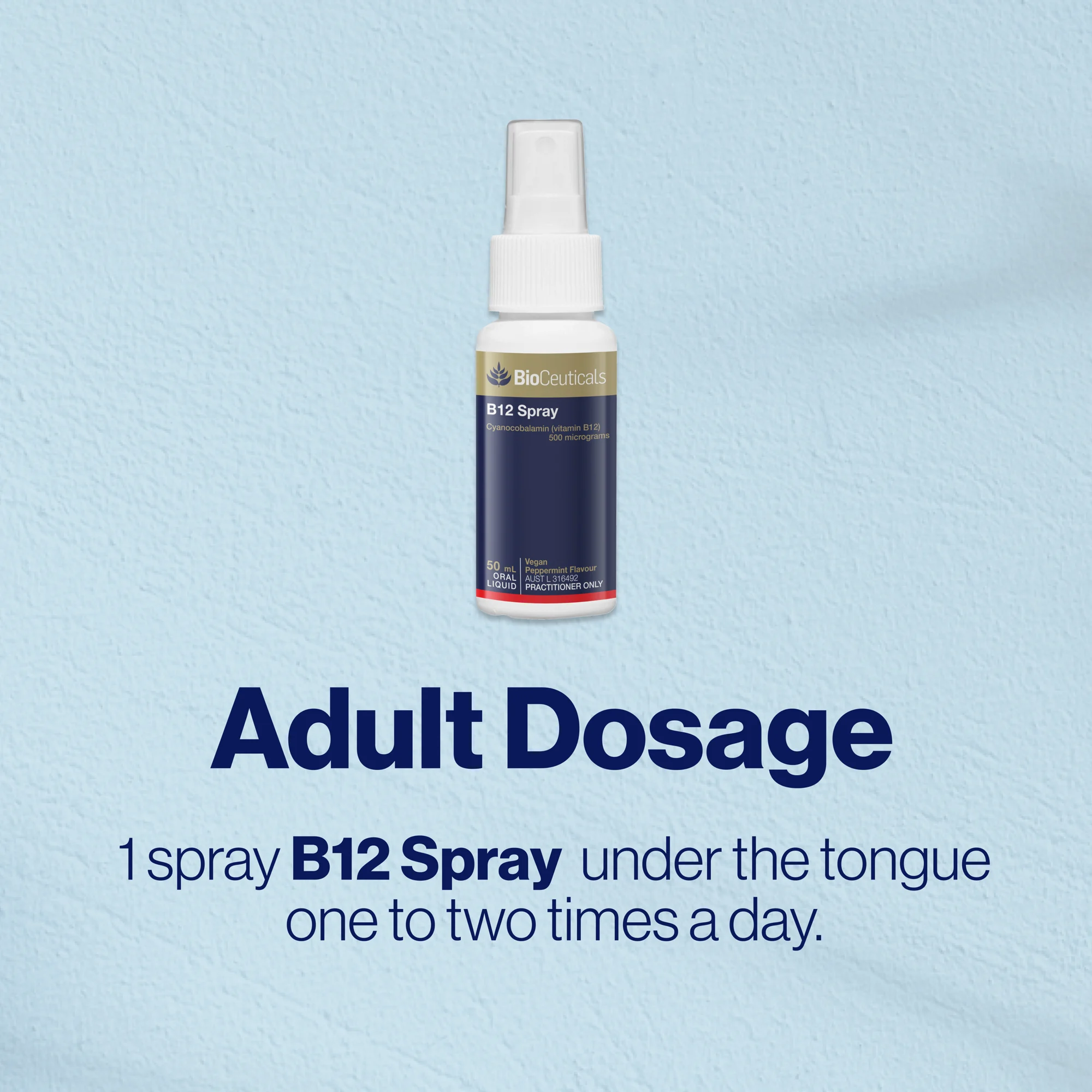 B12 Spray for Energy & Nervous System Support | BioCeuticals