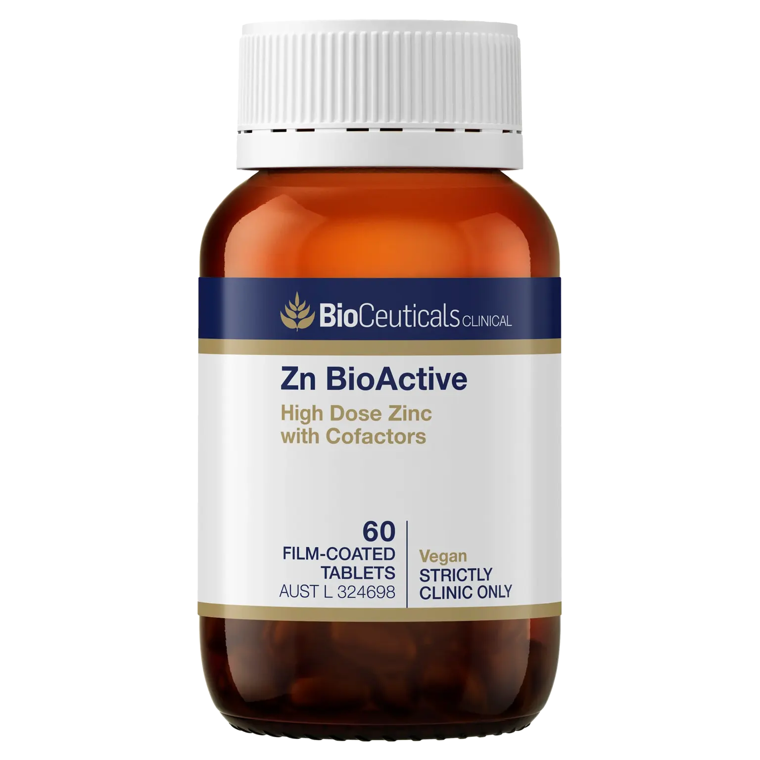 Zn BioActive - 60 Tablets - 9337896017302