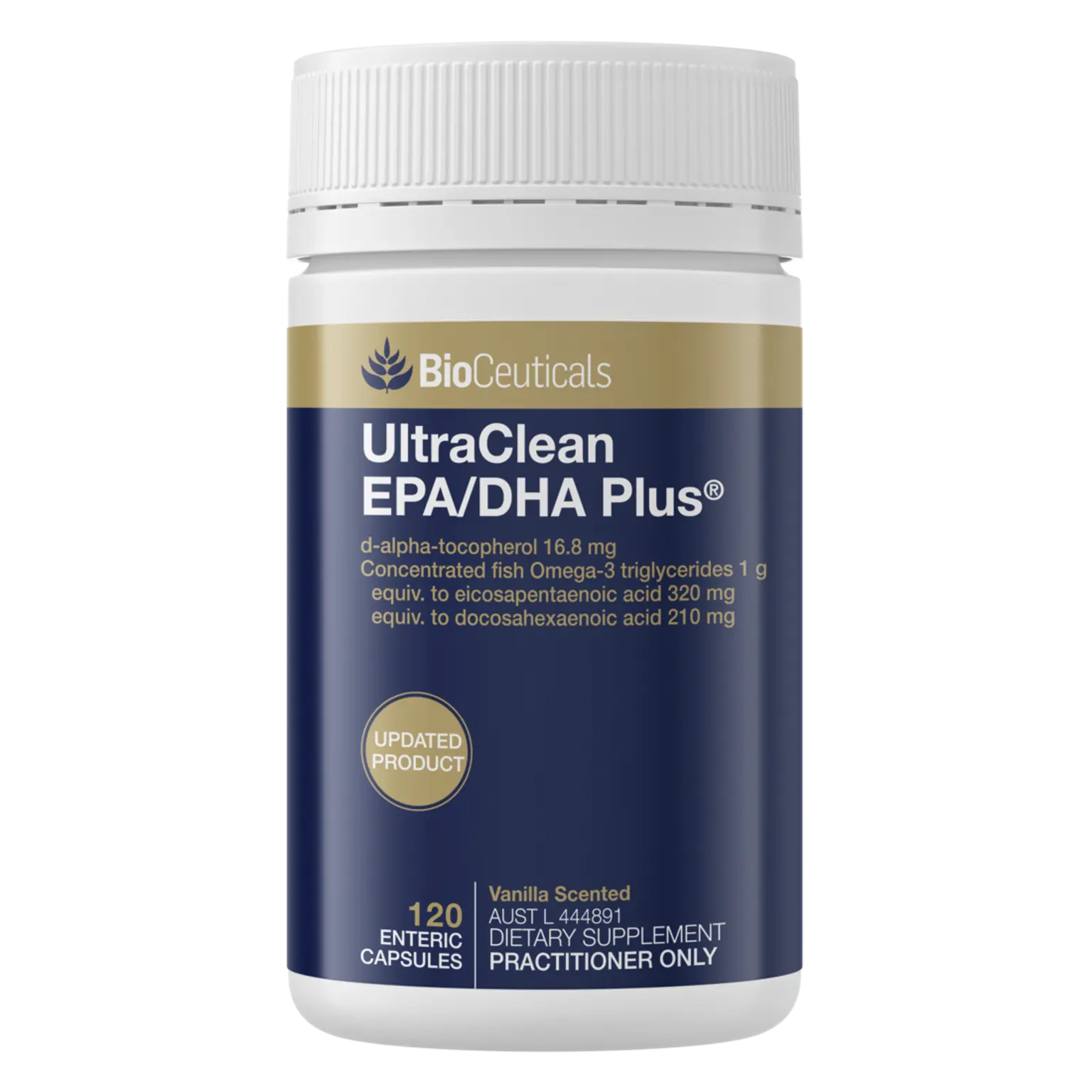 UltraClean EPA/DHA Plus® - 120 Soft Capsules - 9337896007211