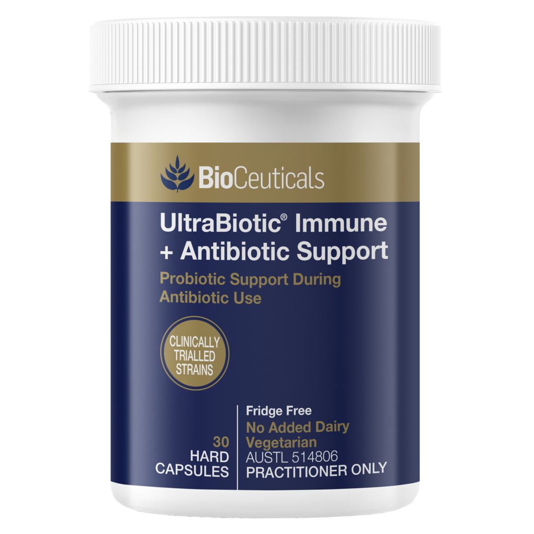UltraBiotic® Immune + Antibiotic Support - 30 Capsules - 9337896004210
