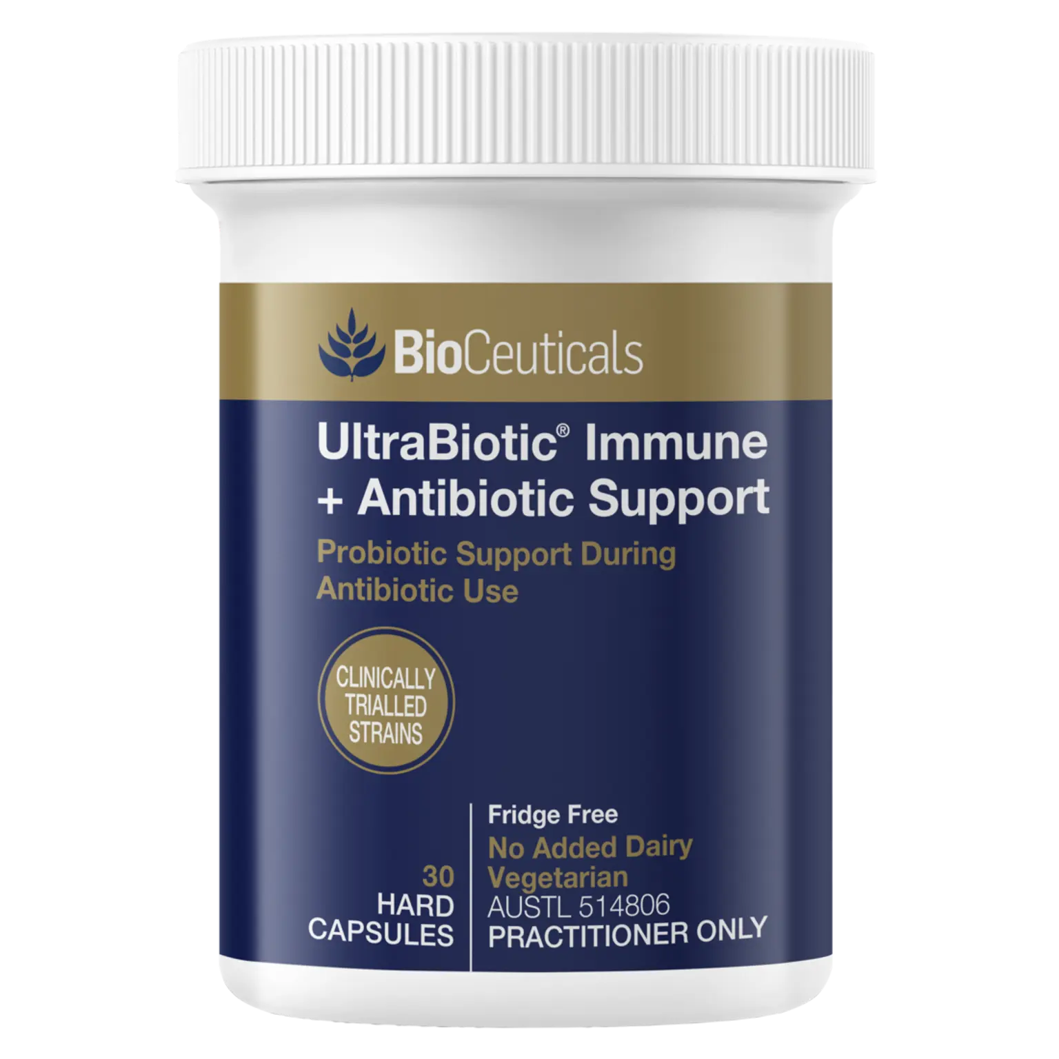 UltraBiotic® Immune + Antibiotic Support - 30 Capsules - 9337896004210