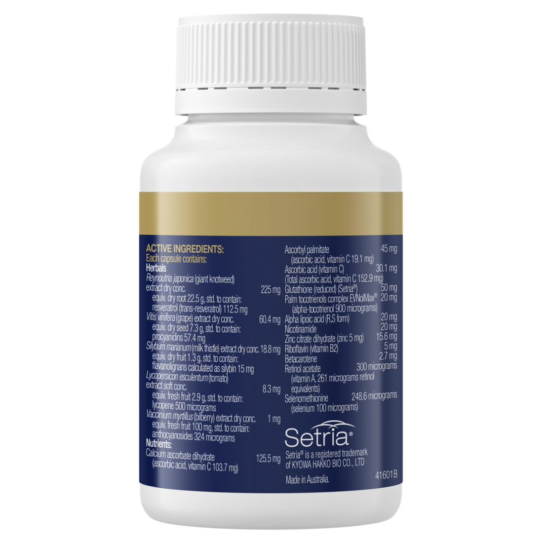 AntiOx Excel for Skin Care Support